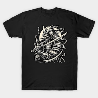 Samurai Woodcut T-Shirt